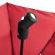 Парасоля складана автоматична Line Art Light, з підсвічуванням червоний - 45550-5 Парасоля складана автоматична Line Art Light, з підсвічуванням червоний - 45550-5