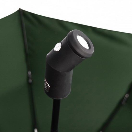 Парасоля складана автоматична Line Art Light, з підсвічуванням темно-зелений - 45550-99