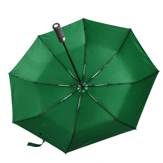 Парасоля складана автоматична Line Art Light, з підсвічуванням зелений - 45550-9