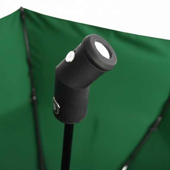 Парасоля складана автоматична Line Art Light, з підсвічуванням зелений - 45550-9