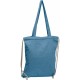 Рюкзак-мішок з бавовни синій - 6254304