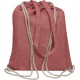 Рюкзак-мішок з бавовни червоний - 6254305