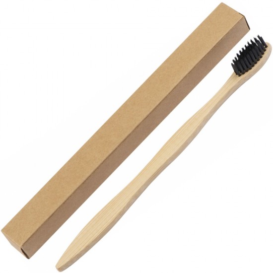 Бамбукова зубна щітка бежевий - 7243013