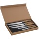 Набір кухонних ножів в коробці сірий - 8057307