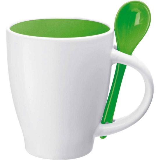 Чашка фарфорова зелений - 8509509