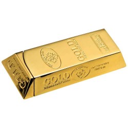 Запальничка у вигляді злитка золота, в подарунковій упаковці золотистий - 9874198