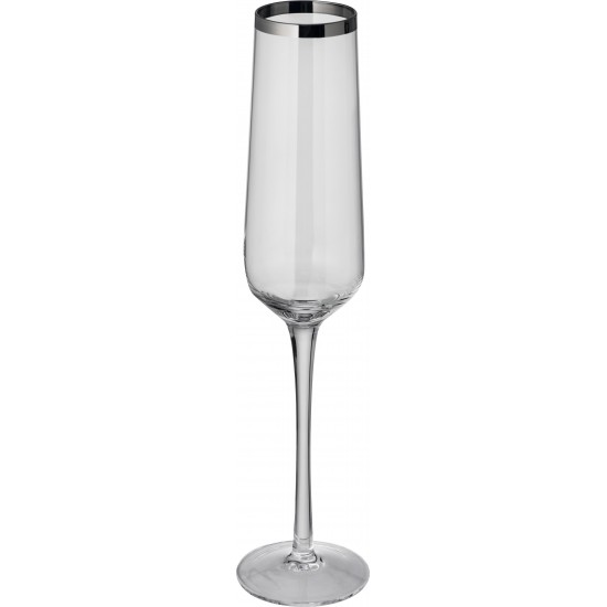 Набір келихів для шампанського Ferraghini прозорий - F22966