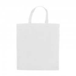 Бавовняна сумка з короткими ручками білий - X6068006