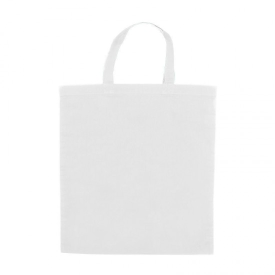Еко-сумка для покупок з короткими ручками білий - X6068006