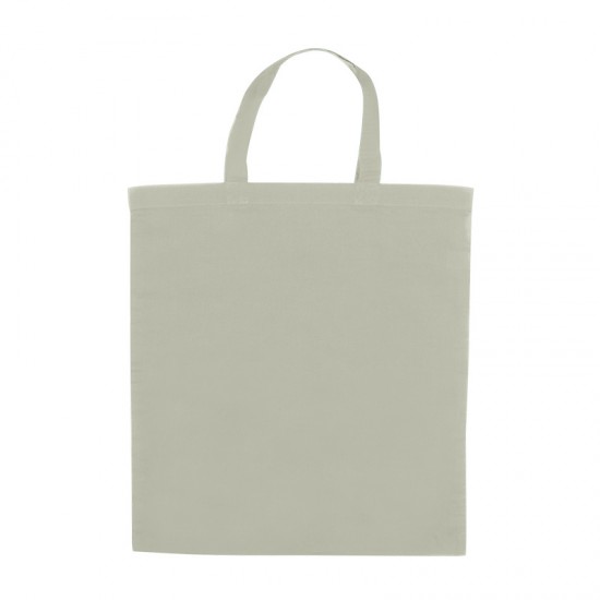 Еко-сумка для покупок з короткими ручками сірий - X6068007