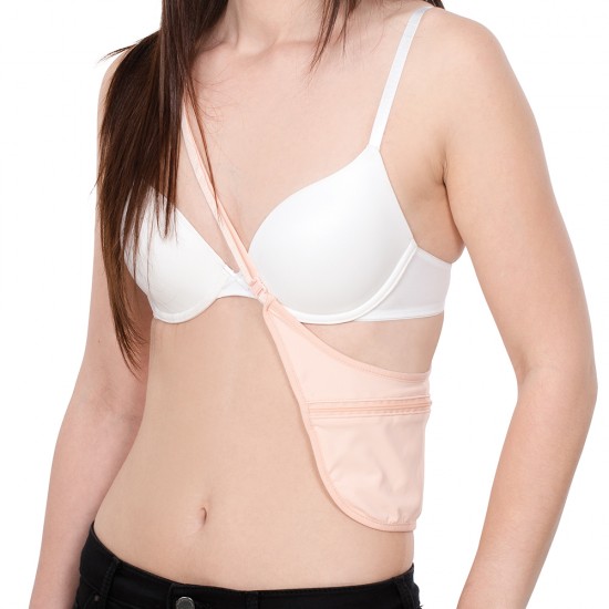 Сумка прихованого носіння Pacsafe Coversafe S80 body пастельно-рожевий - 10127314