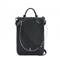 Сумка через плече - речовий мішок антизлодій Pacsafe Travelsafe X15 чорний - 10483100