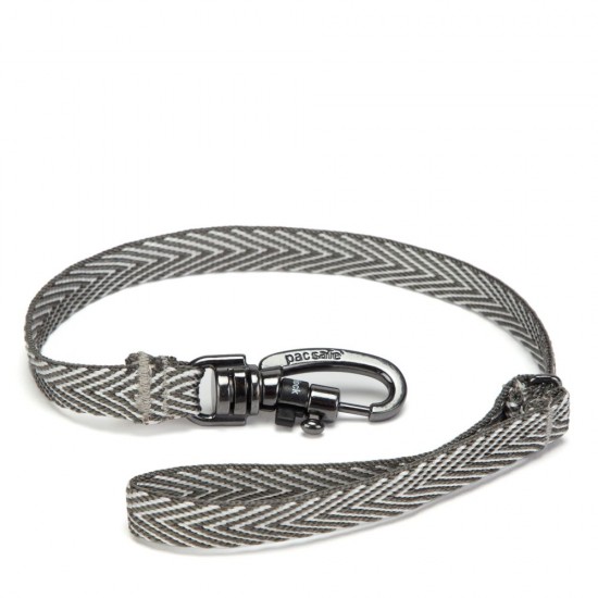Ремінець для гаманця Pacsafe Cut resistant wallet strap сірий - 10541103