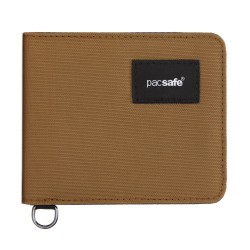 Гаманець антизлодій Pacsafe RFIDsafe bifold коричневий - 11000205