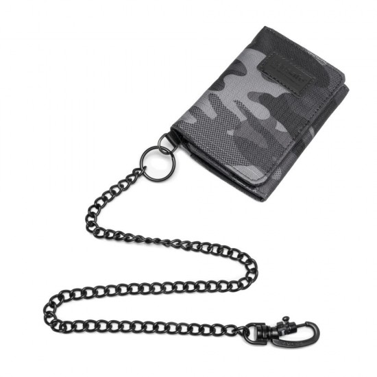 Гаманець антизлодій Pacsafe RFIDsafe trifold камуфляж сірий - 11005814 Гаманець антизлодій Pacsafe RFIDsafe trifold камуфляж сірий - 11005814