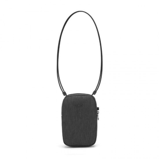 Сумка через плече Pacsafe RFIDsafe travel Crossbody графітовий - 11040136