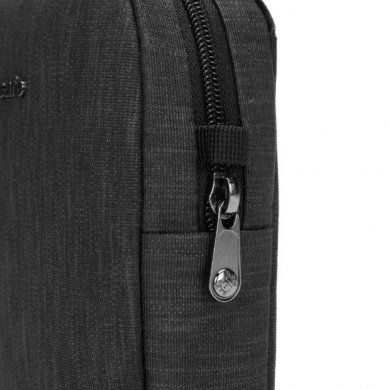 Сумка через плече Pacsafe RFIDsafe travel Crossbody графітовий - 11040136