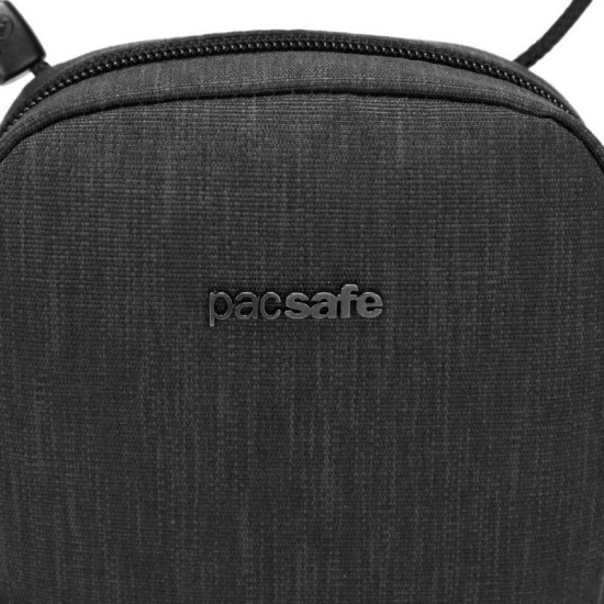 Сумка через плече Pacsafe RFIDsafe travel Crossbody графітовий - 11040136