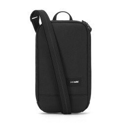 Гаманець антизлодій Pacsafe RFIDsafe Tech crossbody чорний - 11060100