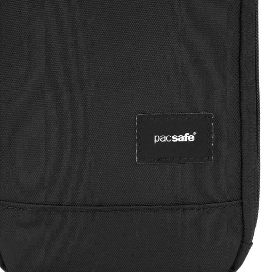 Гаманець антизлодій Pacsafe RFIDsafe Tech crossbody чорний - 11060100