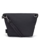 Сумка через плече жіноча антизлодій Pacsafe Citysafe CX Convertible Crossbody чорний еконіл - 20405138