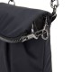 Сумка через плече жіноча антизлодій Pacsafe Citysafe CX Convertible Crossbody чорний еконіл - 20405138