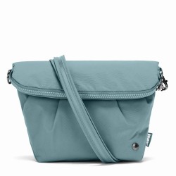 Сумка через плече жіноча антизлодій Pacsafe Citysafe CX Convertible Crossbody свіжий м'ятний - 20405528