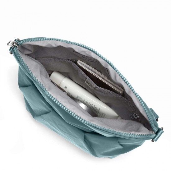 Сумка через плече жіноча антизлодій Pacsafe Citysafe CX Convertible Crossbody свіжий м'ятний - 20405528
