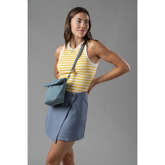 Сумка через плече жіноча антизлодій Pacsafe Citysafe CX Convertible Crossbody свіжий м'ятний - 20405528