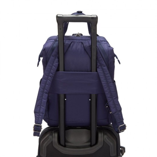 Жіночий рюкзак антизлодій Citysafe CX Backpack, 6 ступенів захисту темно-синій - 20420645