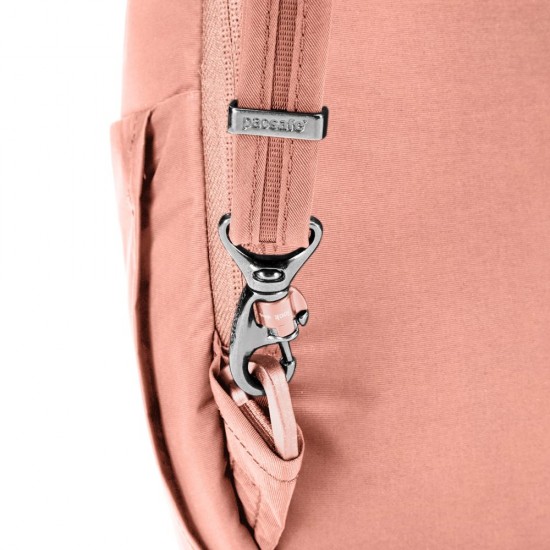 Рюкзак жіночий антизлодій Pacsafe CX petite, 7 ступенів захисту рожевий - 20422340