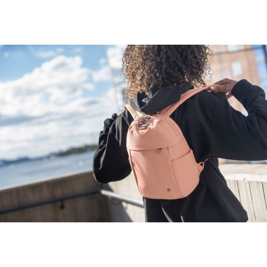 Рюкзак жіночий антизлодій Pacsafe CX petite рожевий - 20422340