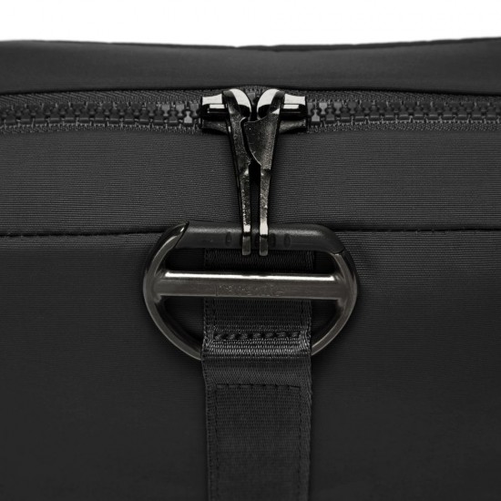 Сумка через плече жіноча антизлодій Pacsafe Citysafe CX square Crossbody чорний - 20436138