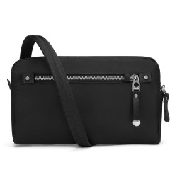Сумка через плече антизлодій Pacsafe W 3в1 Sling чорний - 20461100