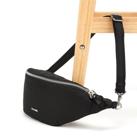 Сумка на пояс антизлодій Stylesafe Sling Pack чорний - 20635100