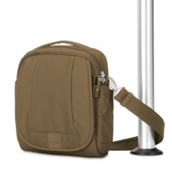 Сумка через плече антизлодій Pacsafe Metrosafe LS200 хакі - 30420221
