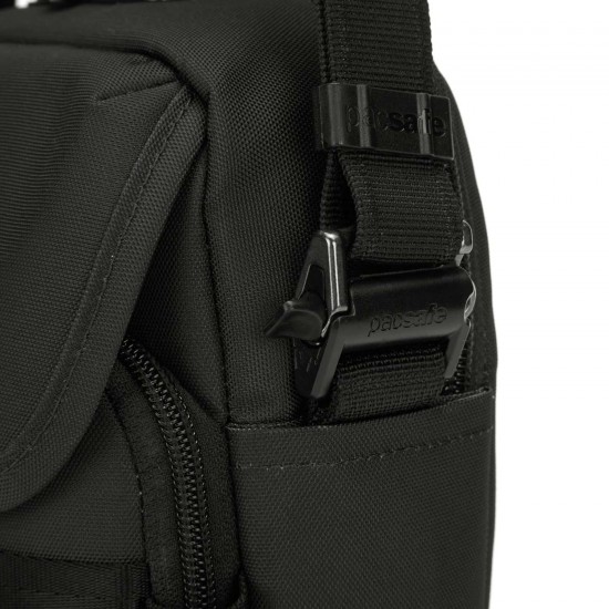 Сумка через плече антизлодій Pacsafe Metrosafe X Compact Crossbody чорний - 30610100