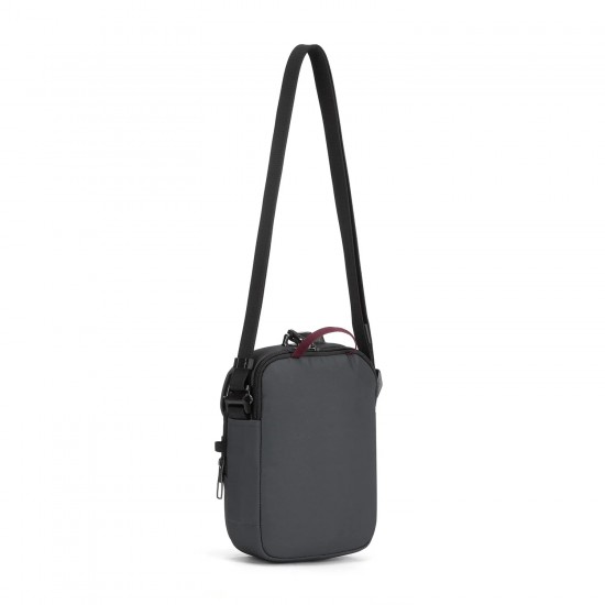 Сумка через плече антизлодій Pacsafe Metrosafe X Compact Crossbody графітовий/чорний - 30610144