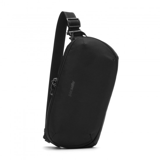 Сумка через плече антизлодій Pacsafe Metrosafe X Urban Sling чорний - 30615100