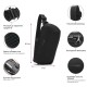 Сумка через плече антизлодій Pacsafe V Urban Sling чорний - 30615100