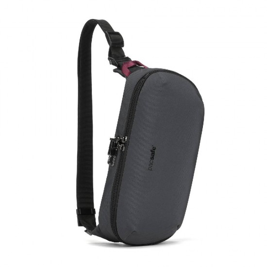 Сумка через плече антизлодій Pacsafe Metrosafe X Urban Sling графітовий/чорний - 30615144