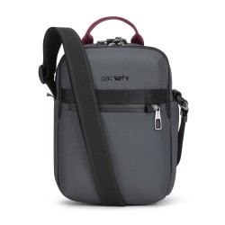 Сумка через плече антизлодій Pacsafe X vertical Crossbody графітовий - 30620144