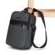 Сумка через плече антизлодій Pacsafe X vertical Crossbody графітовий - 30620144
