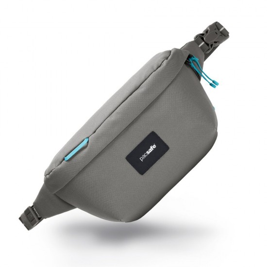 Сумка через плече антизлодій Pacsafe GO Sling сірий - 35100146