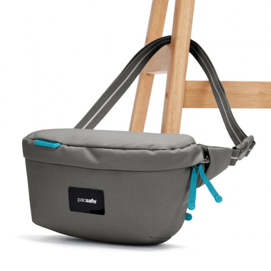 Сумка через плече антизлодій Pacsafe GO Sling сірий - 35100146
