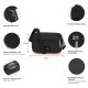 Сумка через плече антизлодій Pacsafe GO Crossbody чорний/помаранчевий - 35105130 Сумка через плече антизлодій Pacsafe GO Crossbody чорний/помаранчевий - 35105130