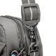 Сумка через плече антизлодій Pacsafe GO Crossbody сірий/помаранчевий - 35105146
