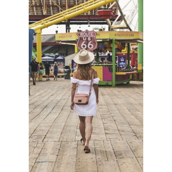 Сумка через плече антизлодій Pacsafe GO Crossbody рожевий/помаранчевий - 35105340 Сумка через плече антизлодій Pacsafe GO Crossbody рожевий/помаранчевий - 35105340