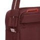 Сумка через плече антизлодій Pacsafe GO Crossbody бургунді/помаранчевий - 35105345