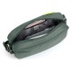 Сумка через плече антизлодій Pacsafe GO Crossbody темно-зелений/помаранчевий - 35105535
